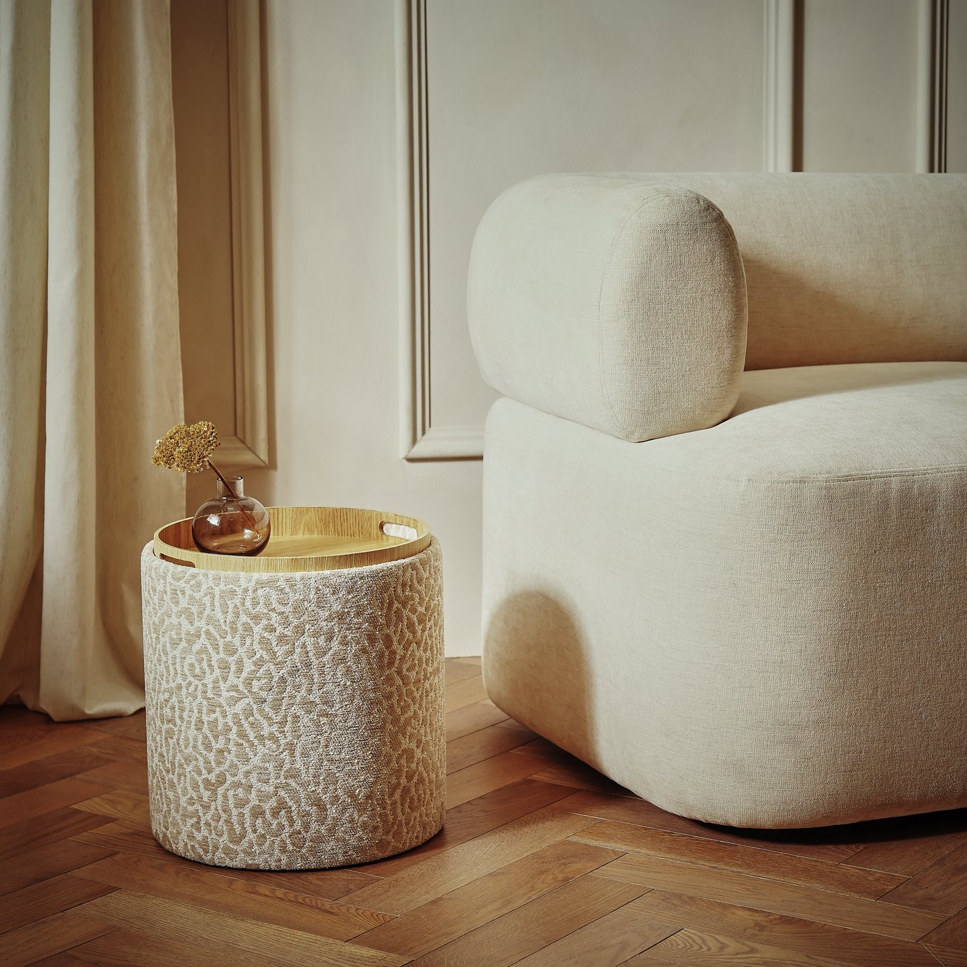 Habitat Ingo Side Table - Leopard