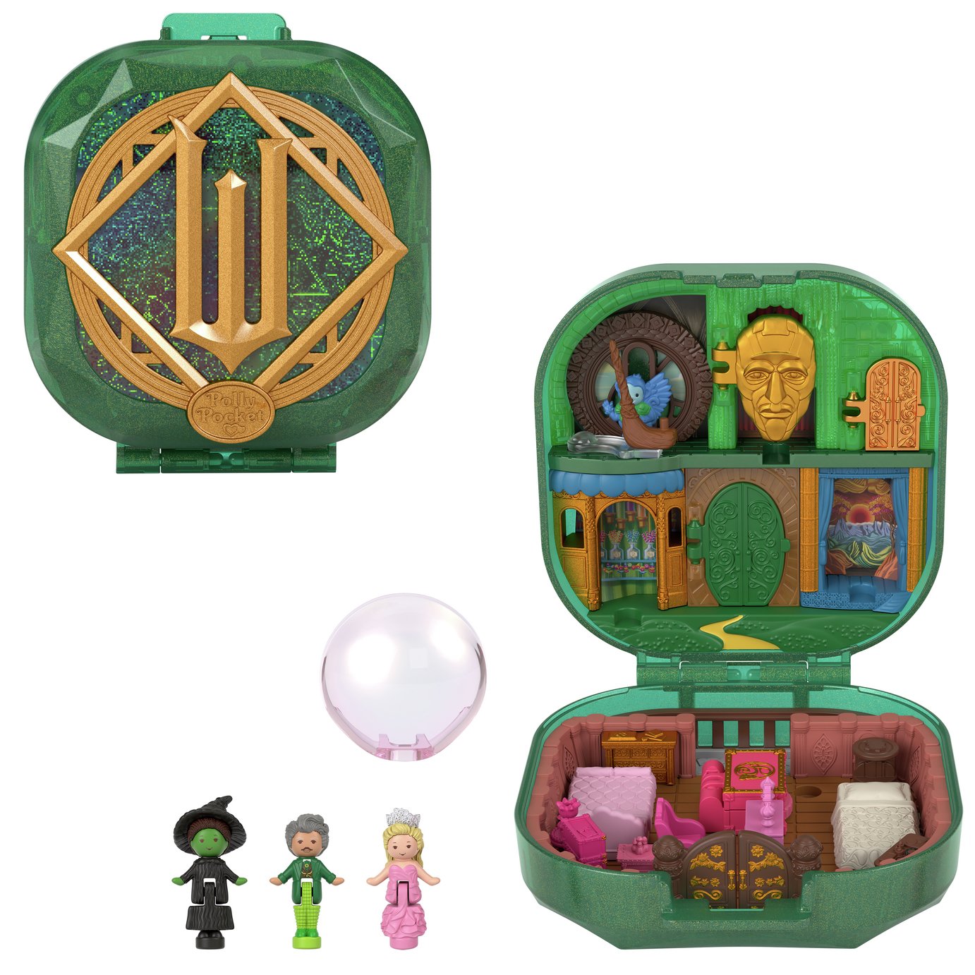 Polly Pocket Micro Collector Wicked Compact doll & Playset