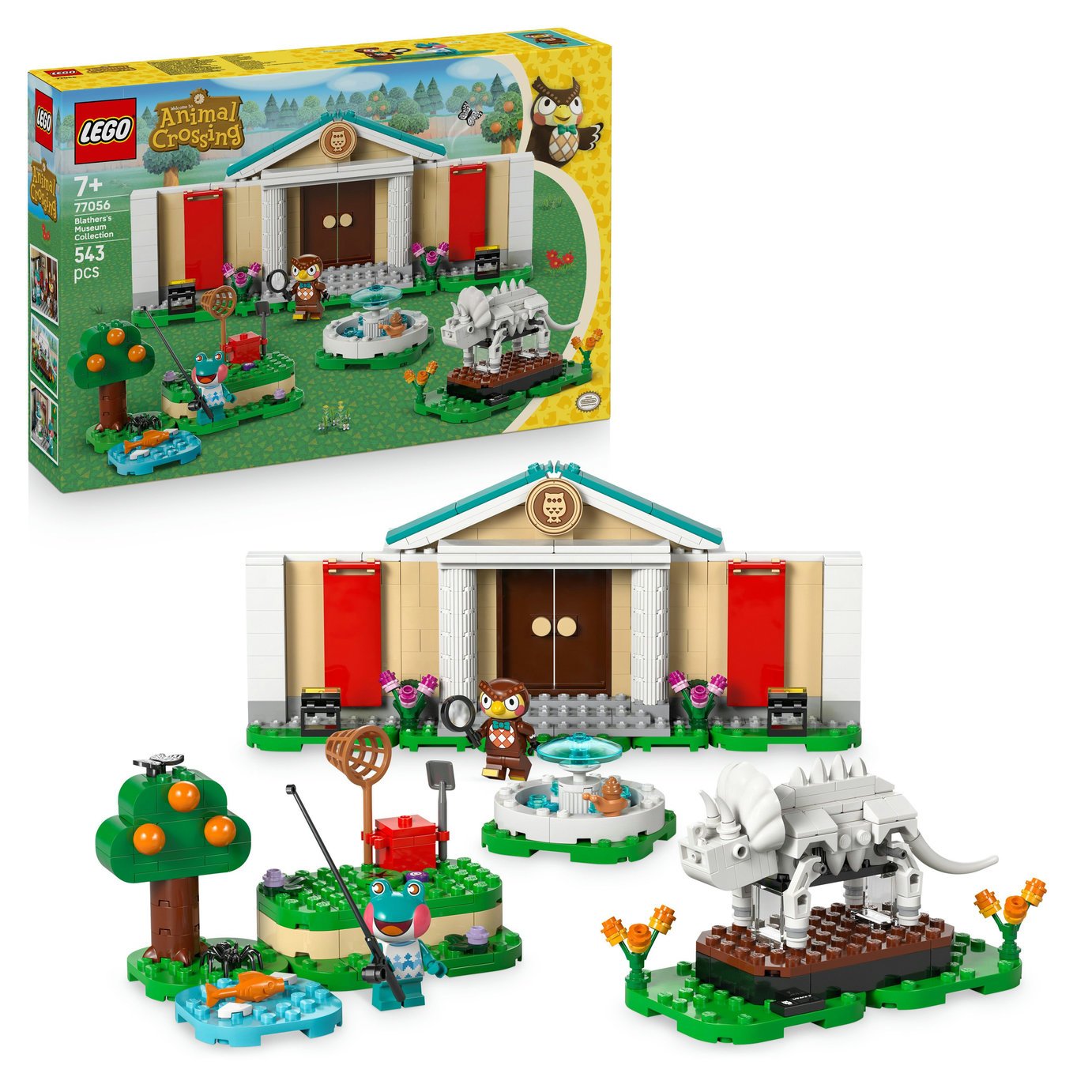 LEGO Animal Crossing Blathers's Museum Collection Set 77056