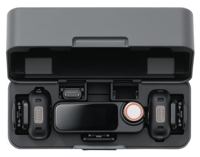 DJI Mic 3 2 TX + 1RX + Charging Case