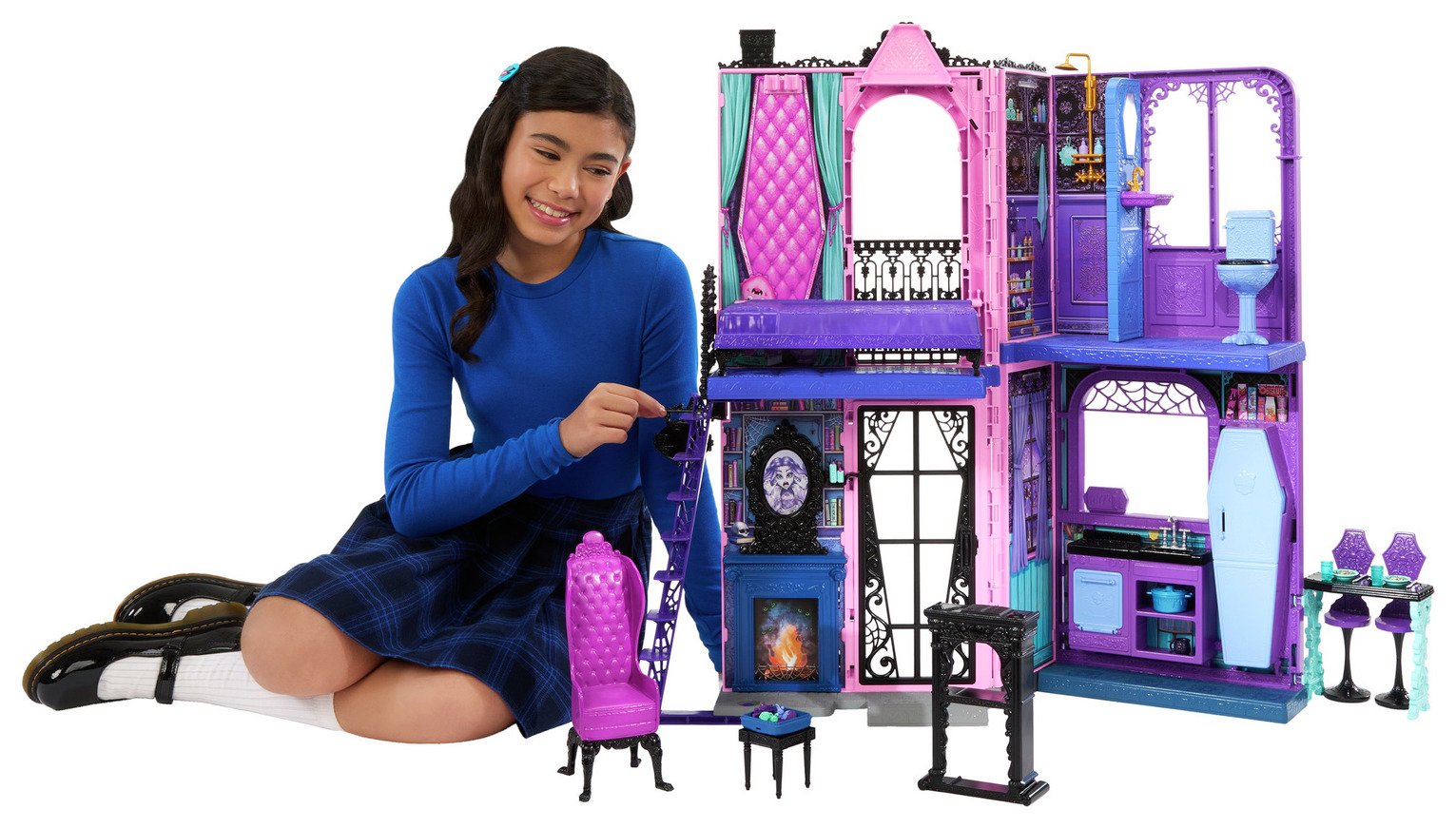 Monster High Boo-tique Hotel Doll House Playset