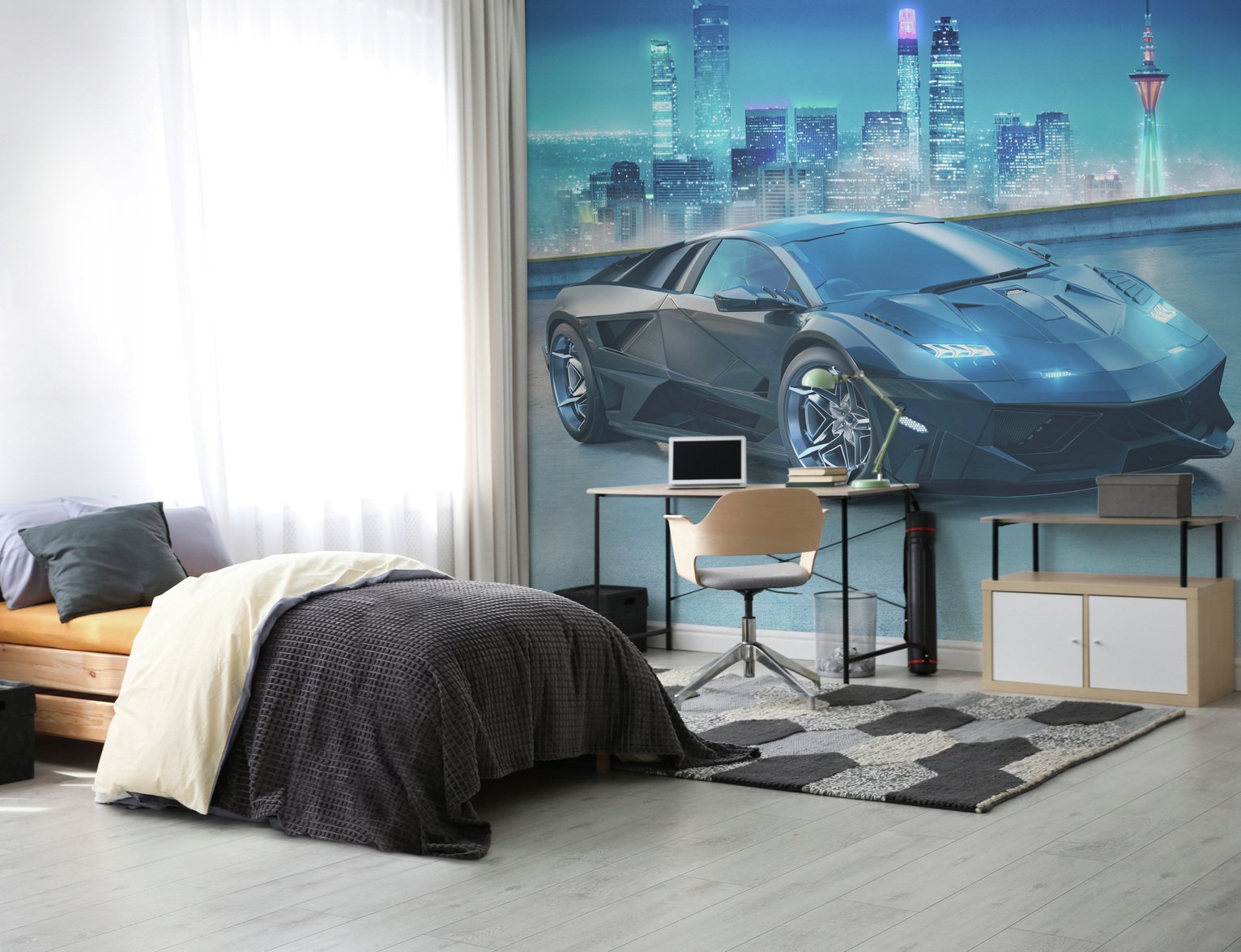 Walltastic Super Sports Car Wall Mural