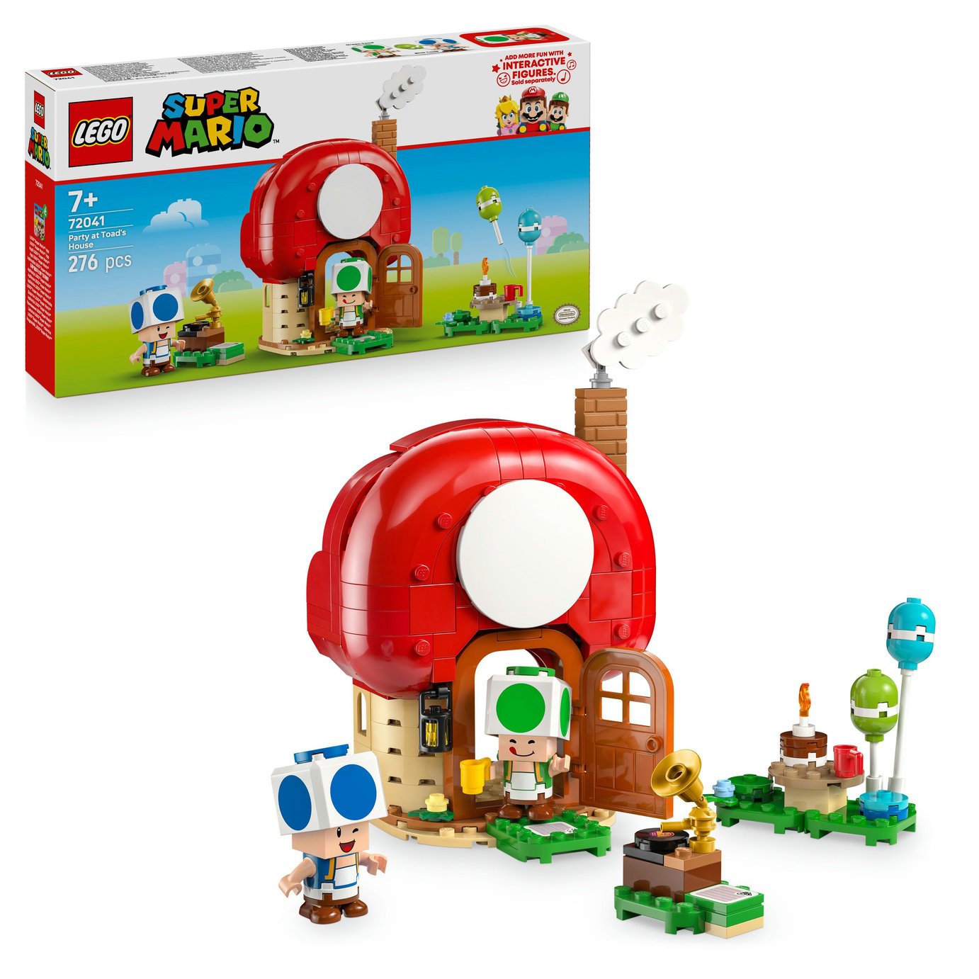 LEGO Super Mario Party at Toad's House Toy for Kids 72041