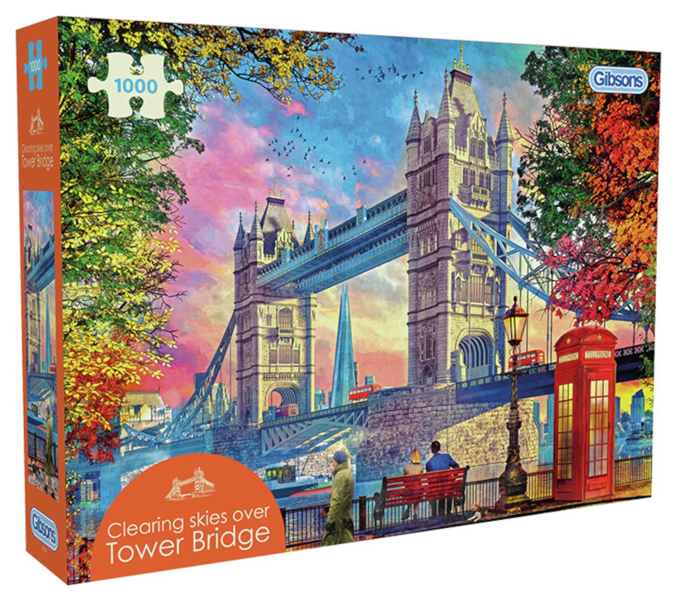 Gibsons Tower Bridge 1000 Piece Jigsaw Puzzle