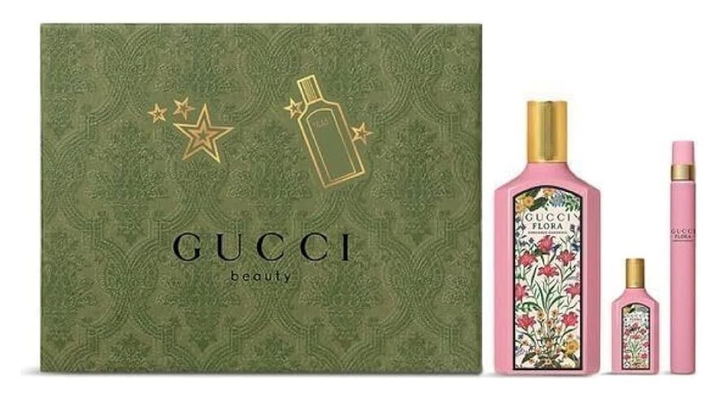 Gucci Flora Gardenia EDP & Lipstick Gift Set