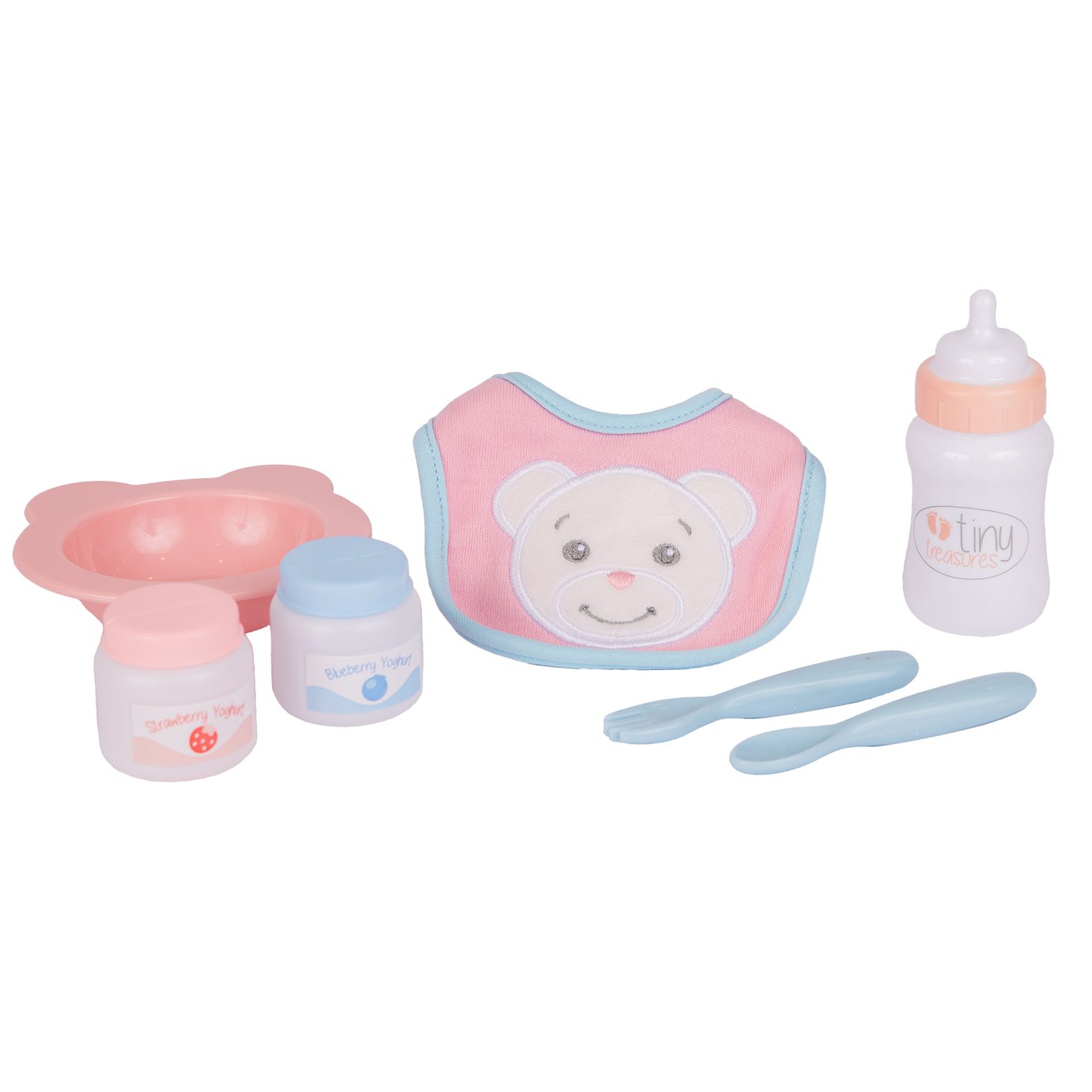 Tiny Treasures Teddy Bear Feeding Set
