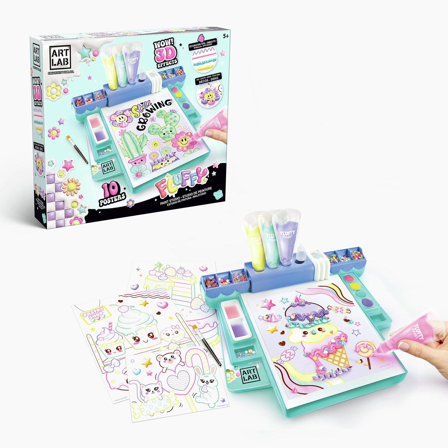 Art Lab Fluffy Paint Studio