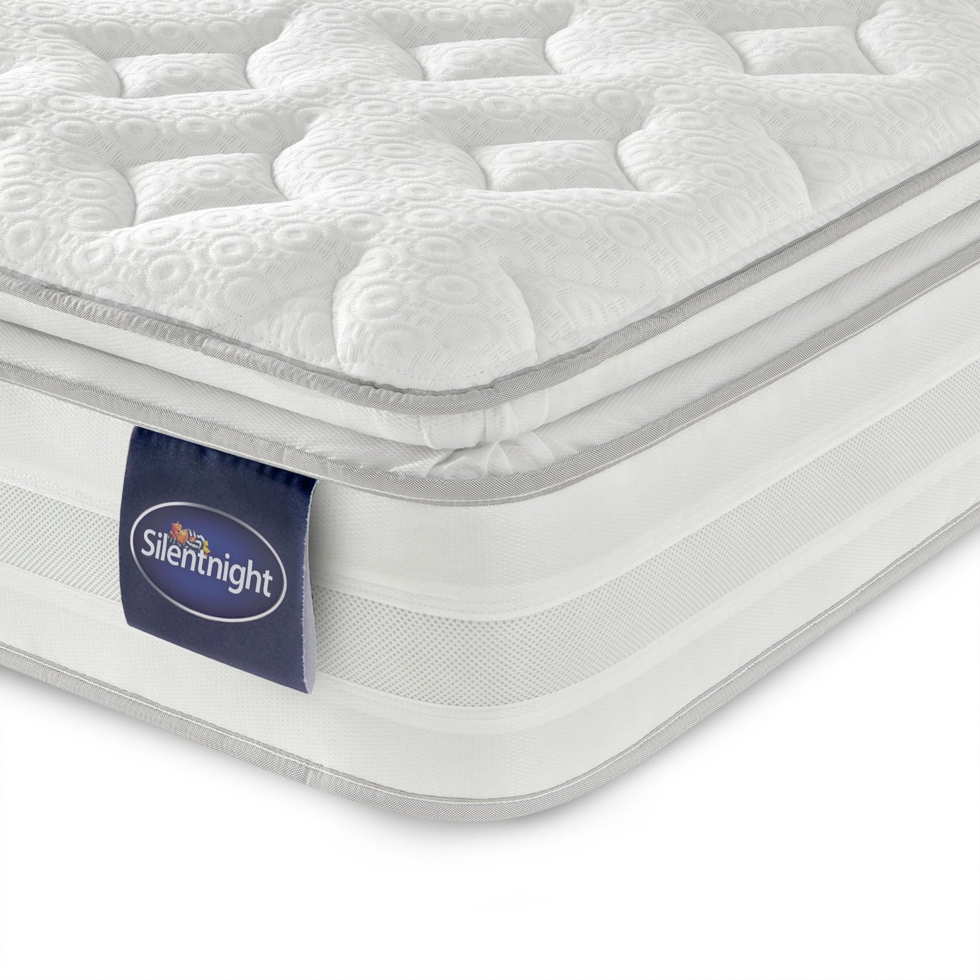 Silentight 2000 Pocket Memory Pillow Top Mattress