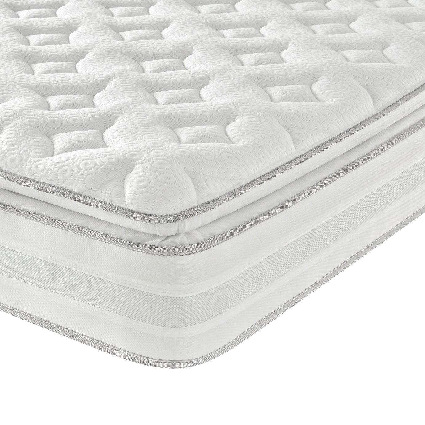 Silentight 2000 Pocket Memory Pillow Top Mattress