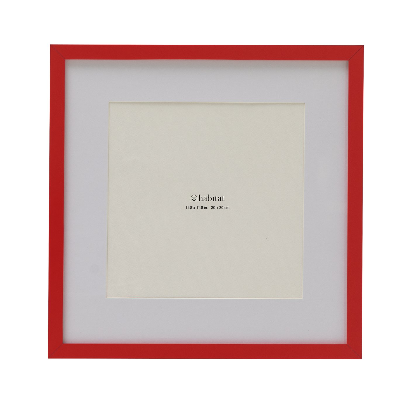 Habitat Red Square Picture Frame - 12x12"
