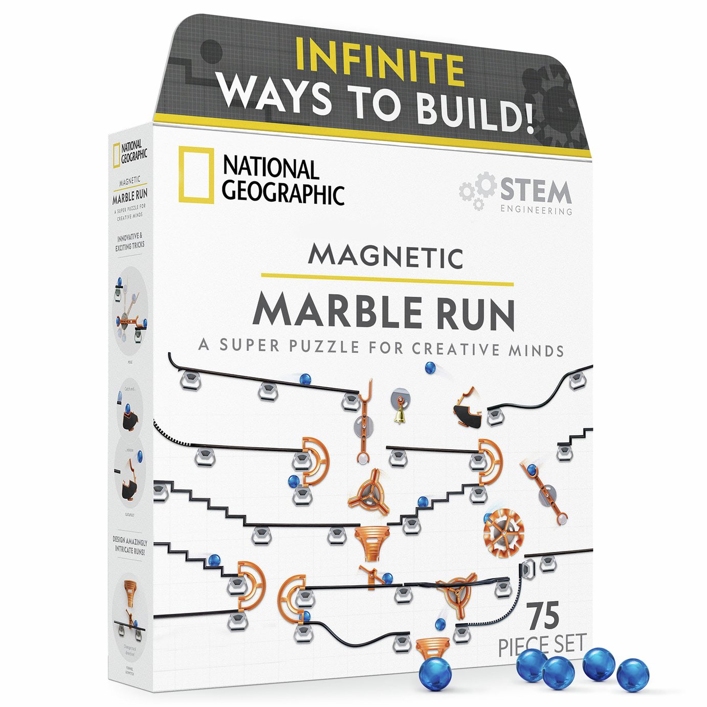 National Geographic Magnetic Marble Run
