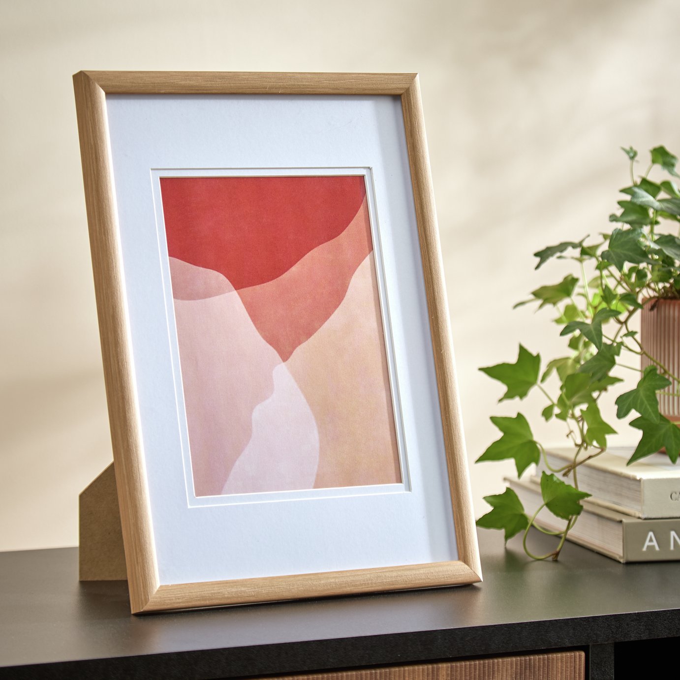 Habitat Natural Wooden Picture Frame - 20x30cm