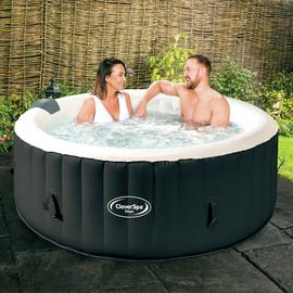 CleverSpa Onyx 4 Person Hot Tub - Home Delivery Only