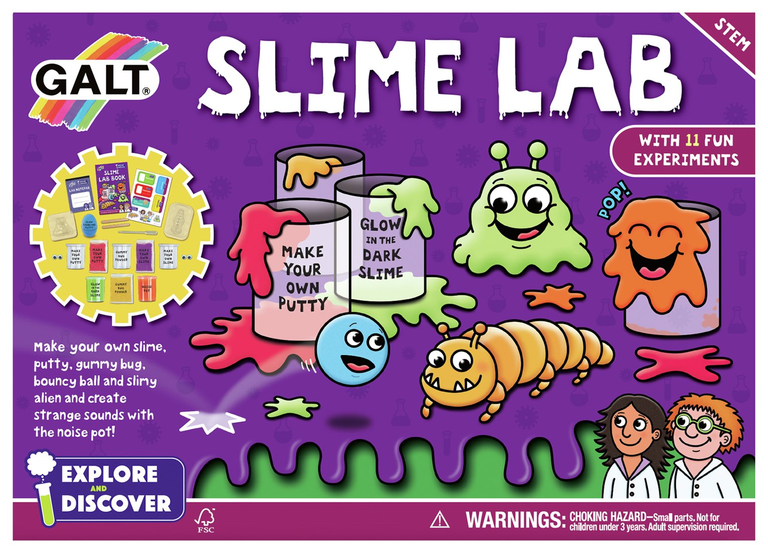 Galt Toys Slime Lab Kit