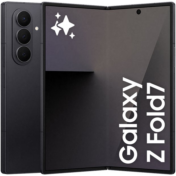 国内版 Galaxy Z Fold 7 ブラック 512GB SIMフリー Buy SIM Free Samsung Galaxy Z Fold7 5G 512GB AI Phone - Black