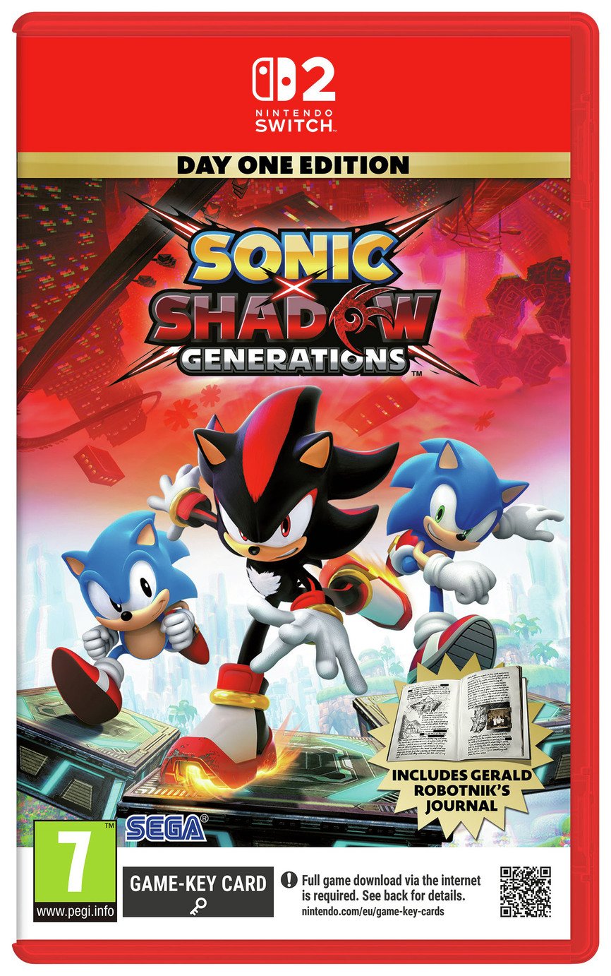 Sonic X Shadow Generations Day One Edition Switch 2 Game