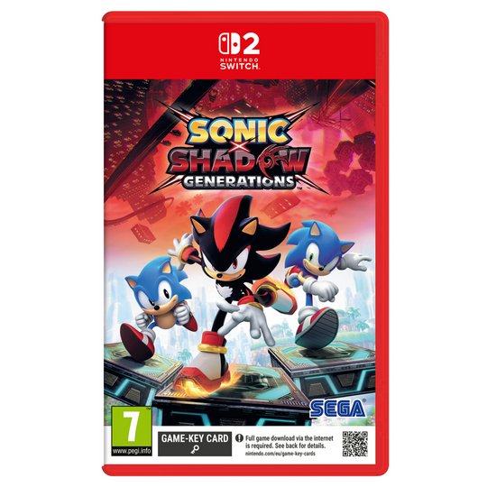 Sonic X Shadow Generations Nintendo Switch 2 Game