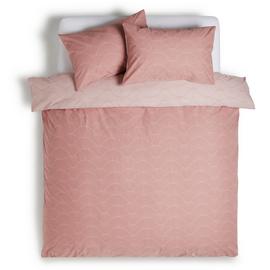 Habitat Scallop Print Pink Bedding Set