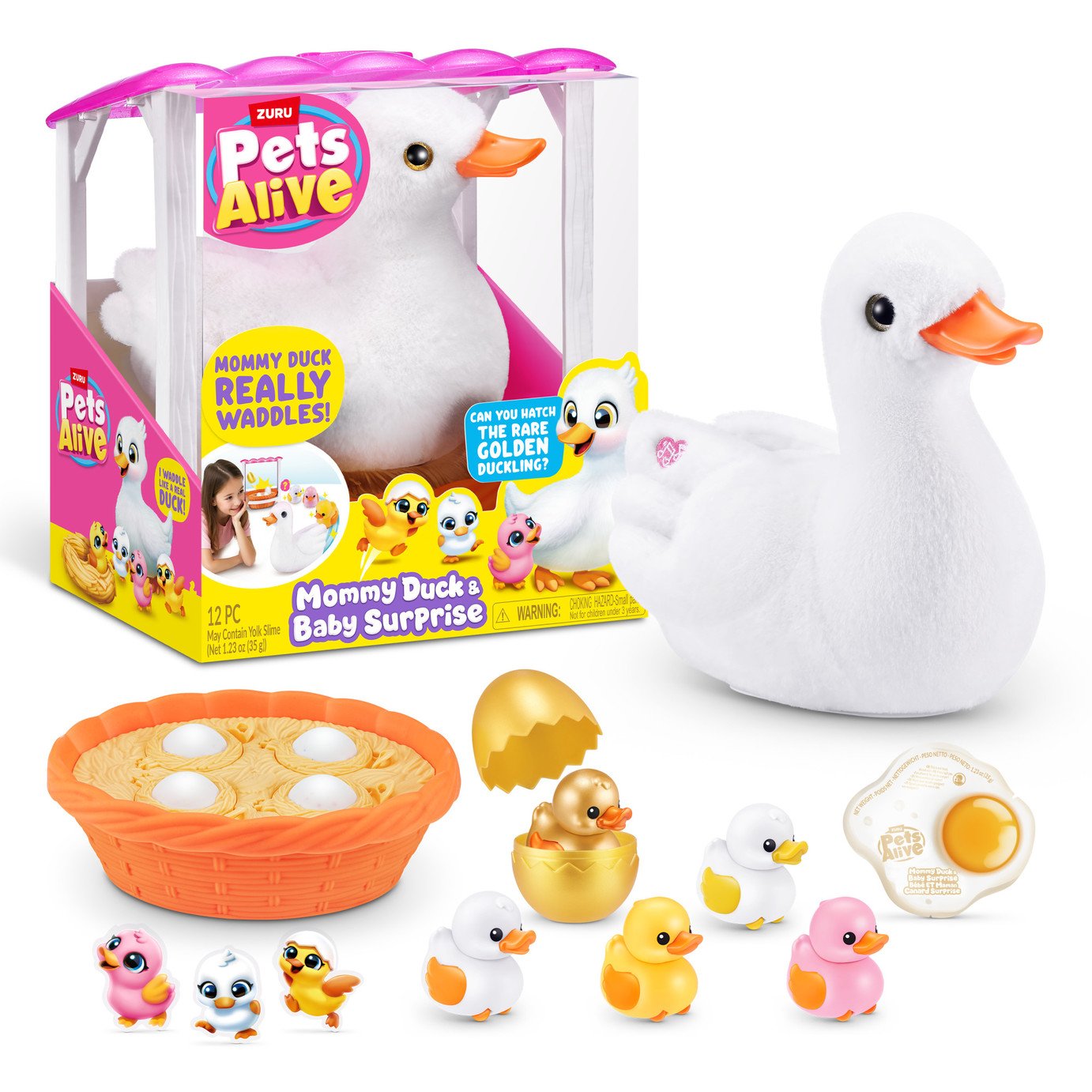 Pets Alive Mommy Duck & Baby Surprise by ZURU