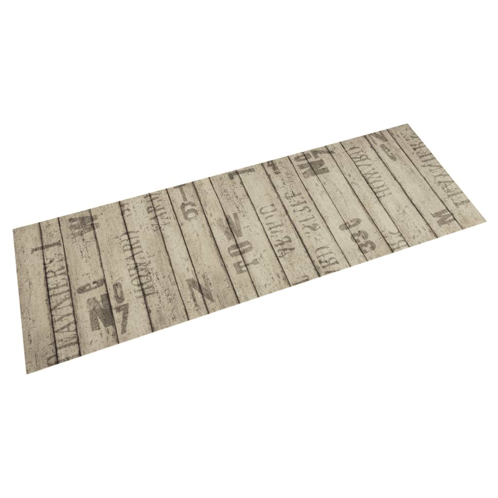 Walplus Fence Kitchen Rug - 180 x 60 cm