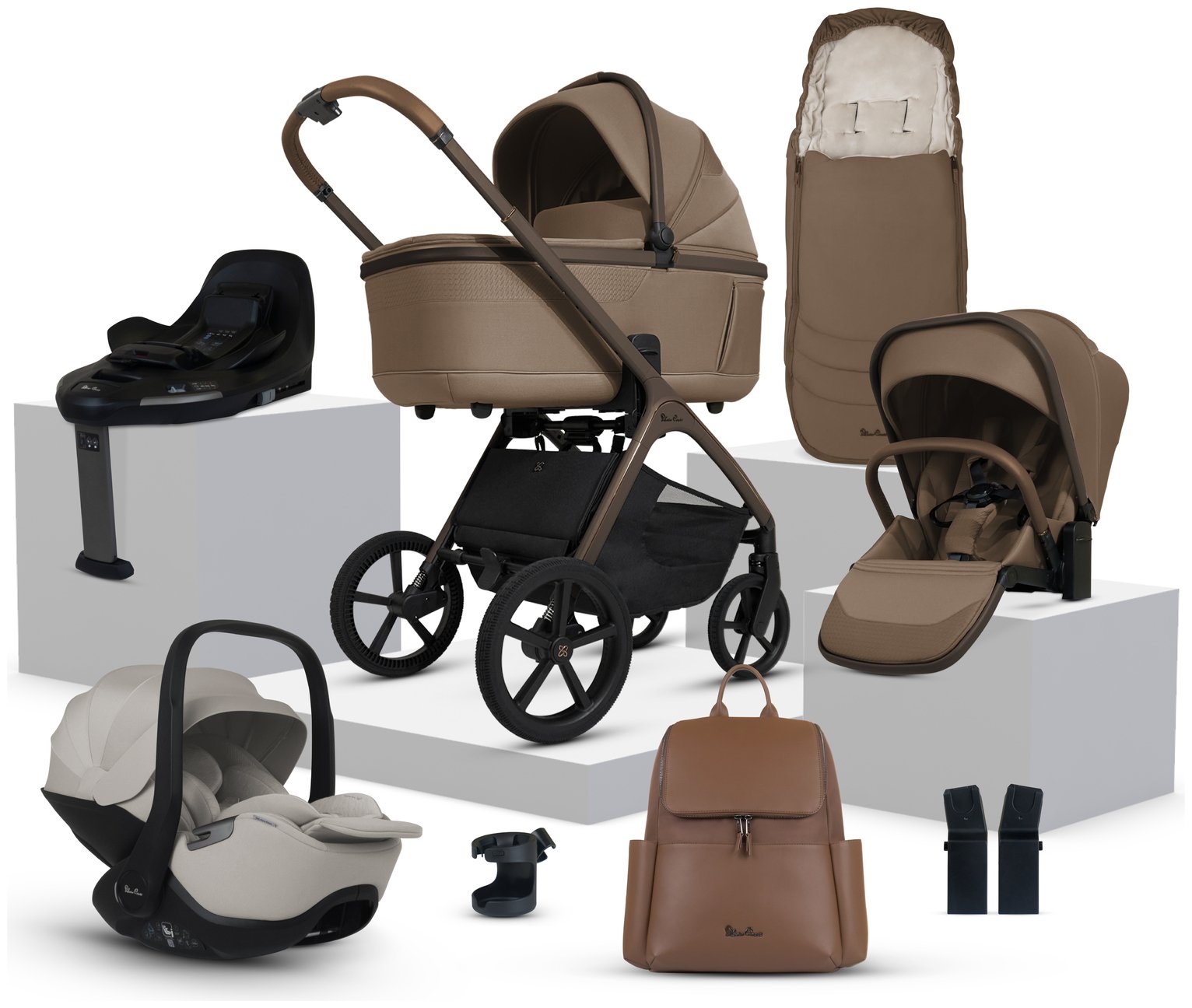 Silver Cross Cove Travel System Maple