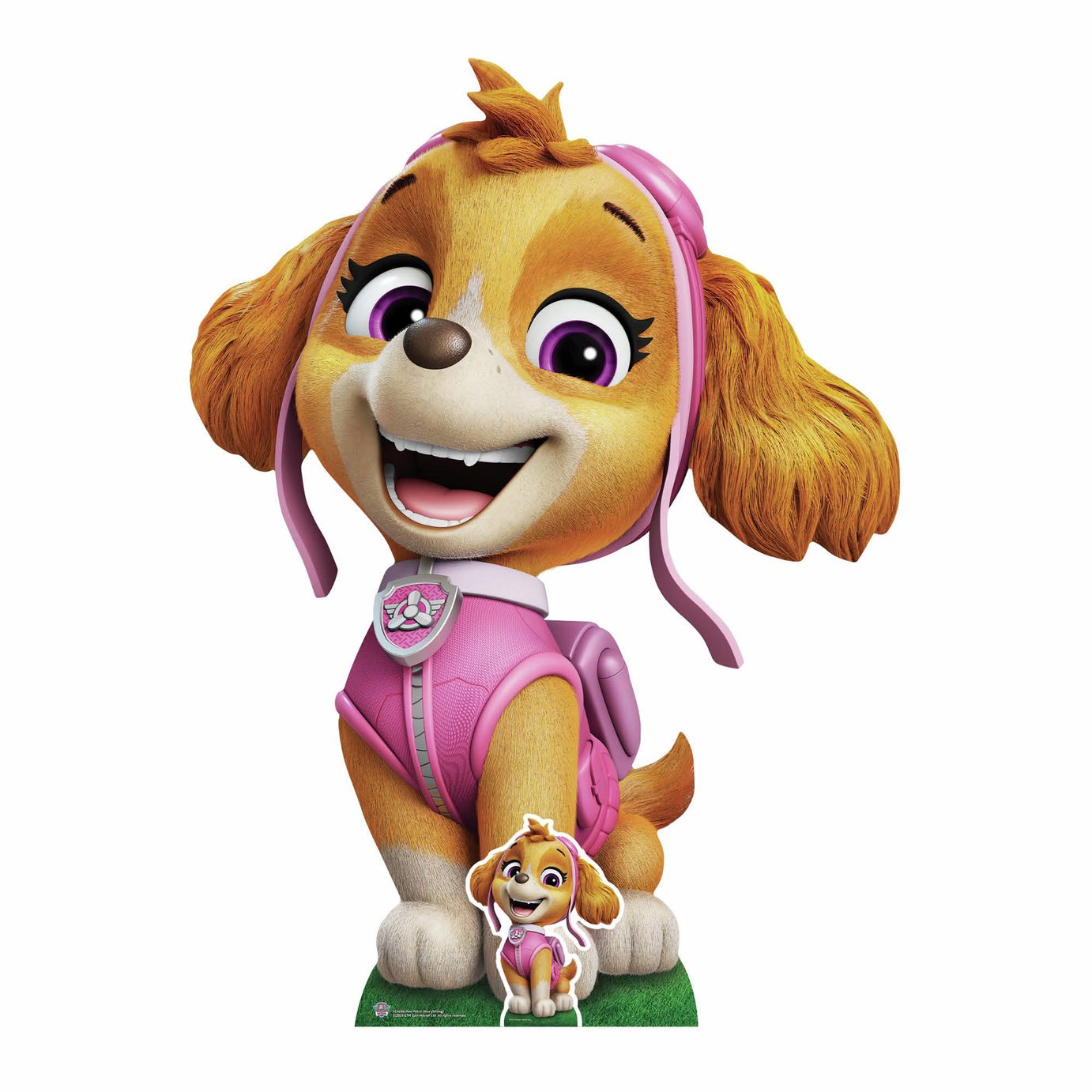Star Cutouts Paw Patrol Skye Sitting Cardboard Cutout