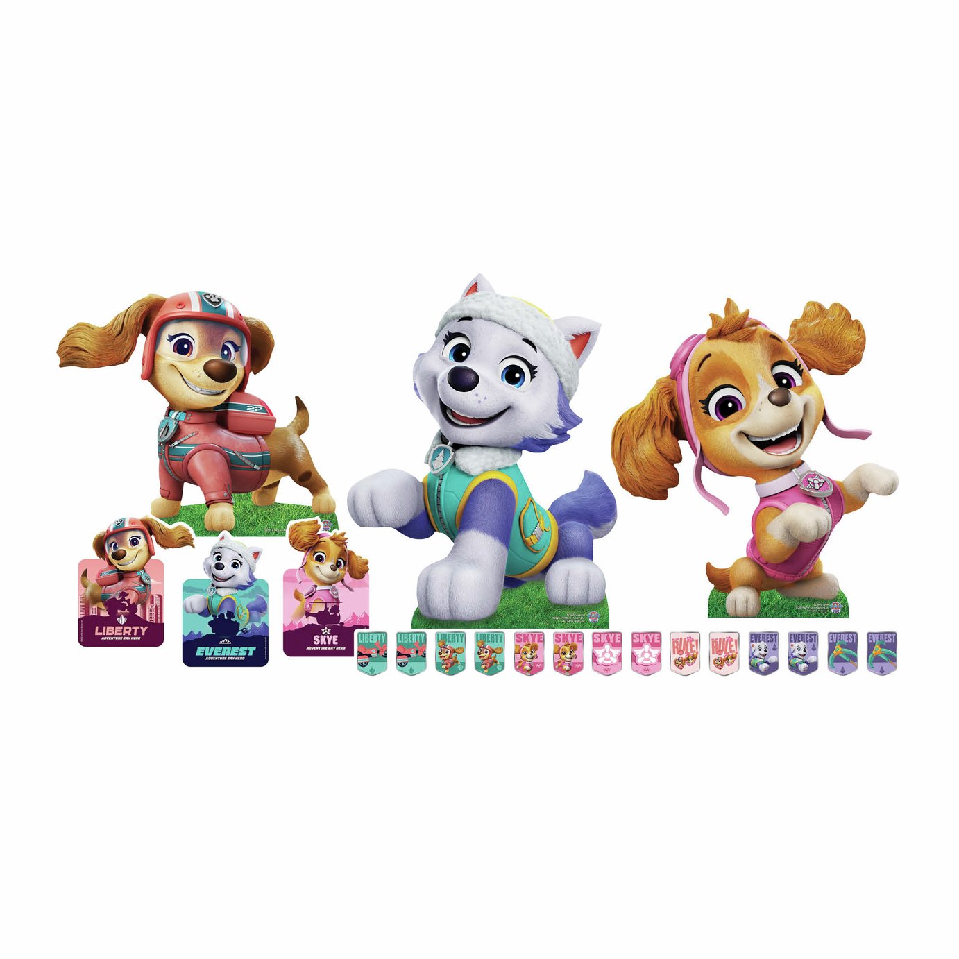 Star Cutouts Skye Liberty Everest Cardboard Cutout