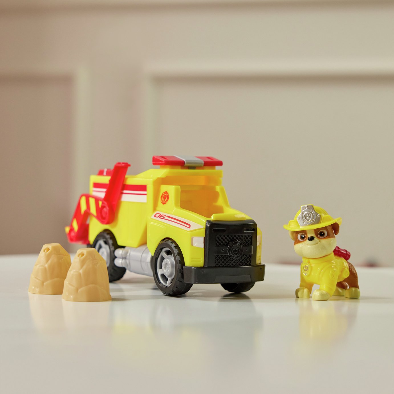 PAW Patrol Fire Rescue Rubble Themed Vehicle 