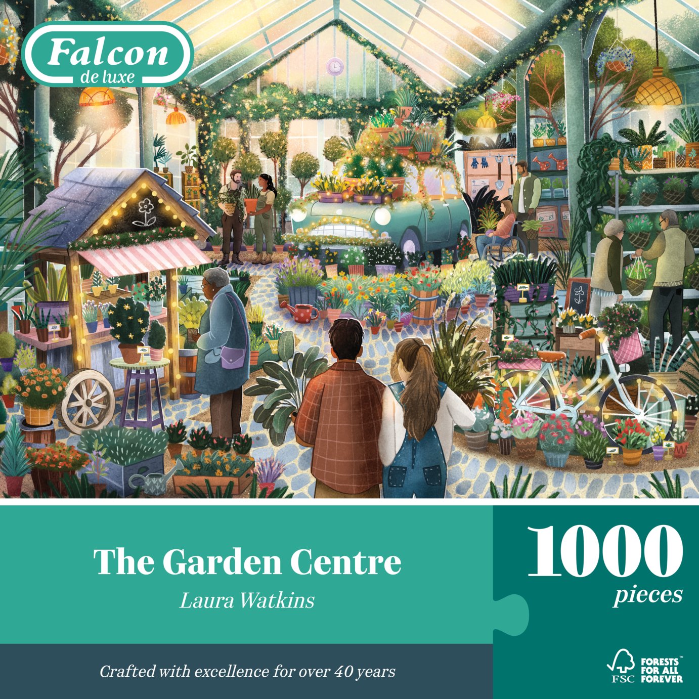 Falcon Garden Centre 1000 Piece Puzzle 