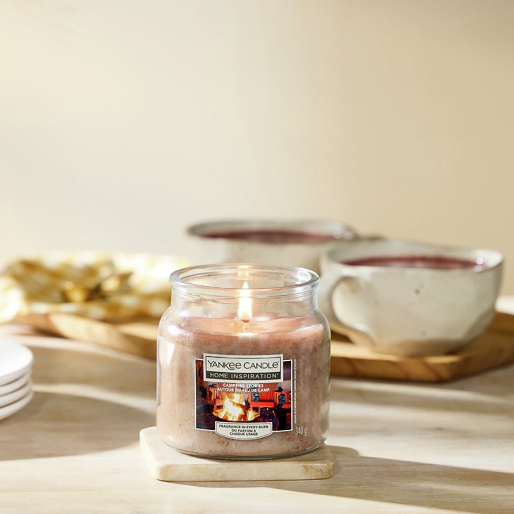 Yankee Candle Medium Scented Candle - Campfire Stories
