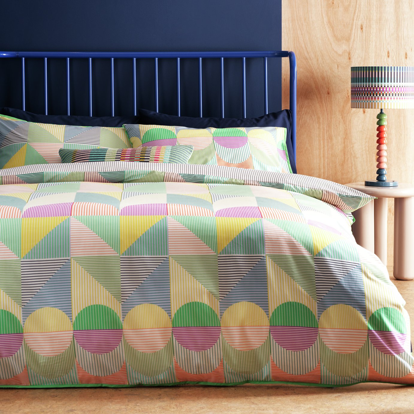 Margo Selby Ned Linear Geo Bedding Set - Double