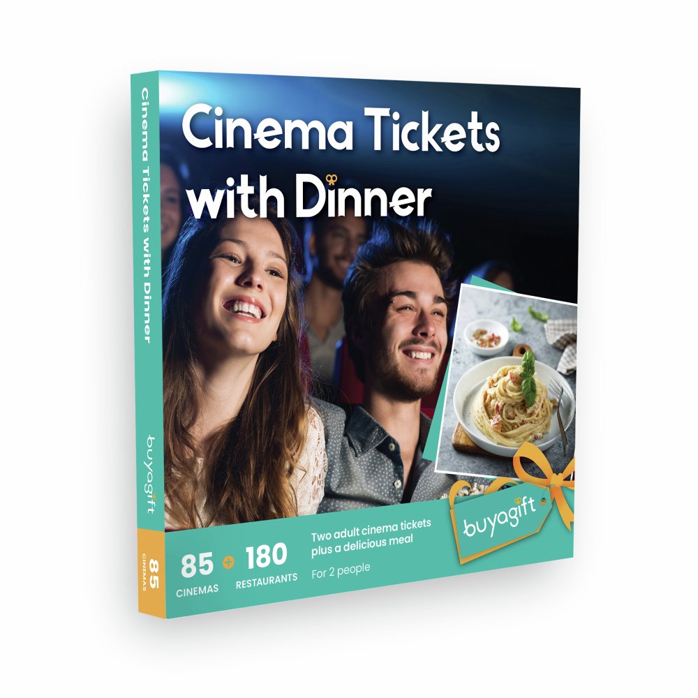 Buyagift Cinema Tickets with Dinner For 2 Digital Download
