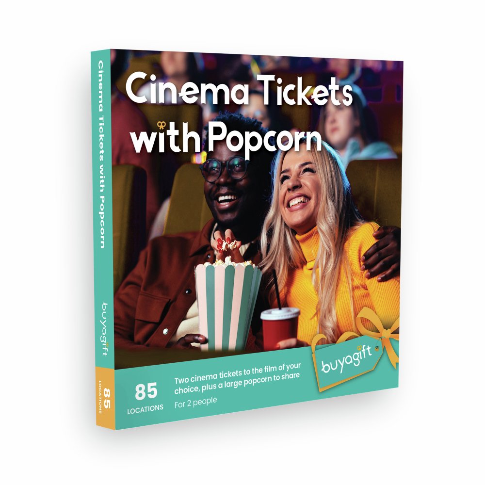 Buyagift Cinema Tickets with Popcorn Digital Download