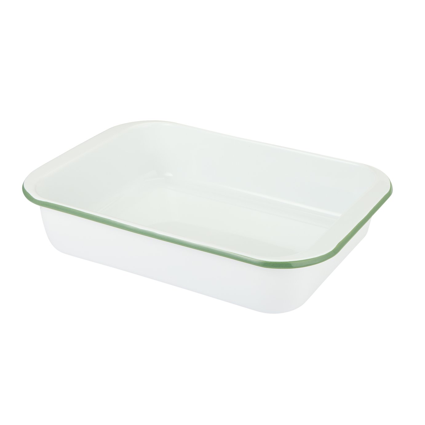 Argos Home 37cm Large Enamel Carbon Steel Roaster