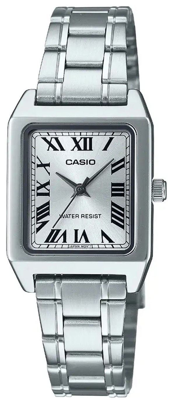 Casio Classic Analogue Stainless Steel Watch 