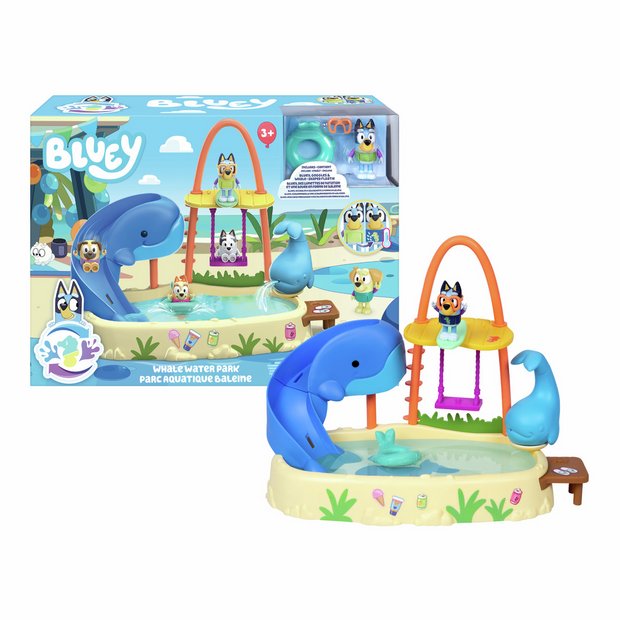 Buy Bluey Whale Water Park Playset | Playsets and figures | Argos