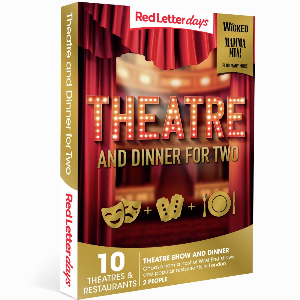 Red Letter Days Theatre and Dinner For Two Digital Download