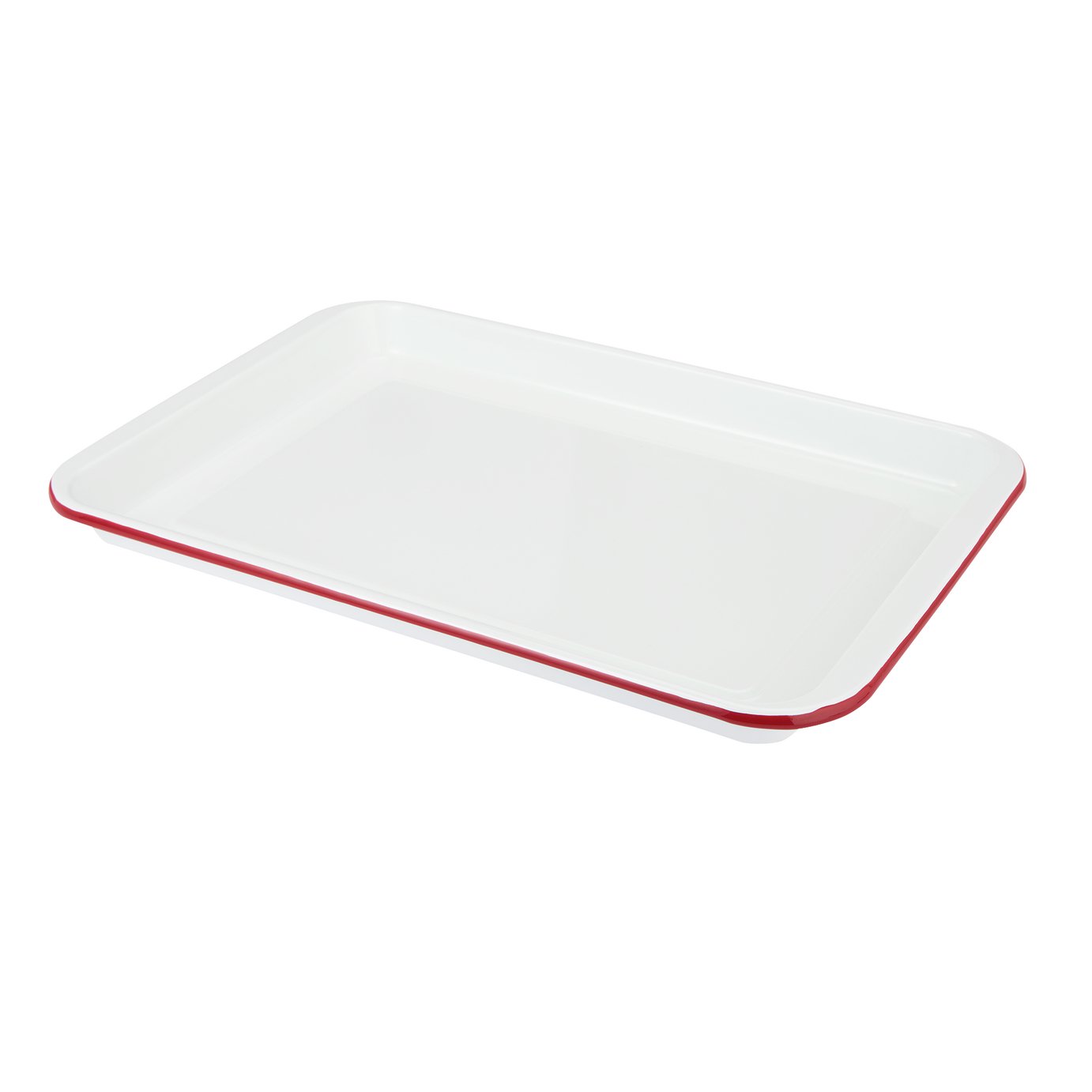 Argos Home 42cm Carbon Steel Enamel Oven Tray