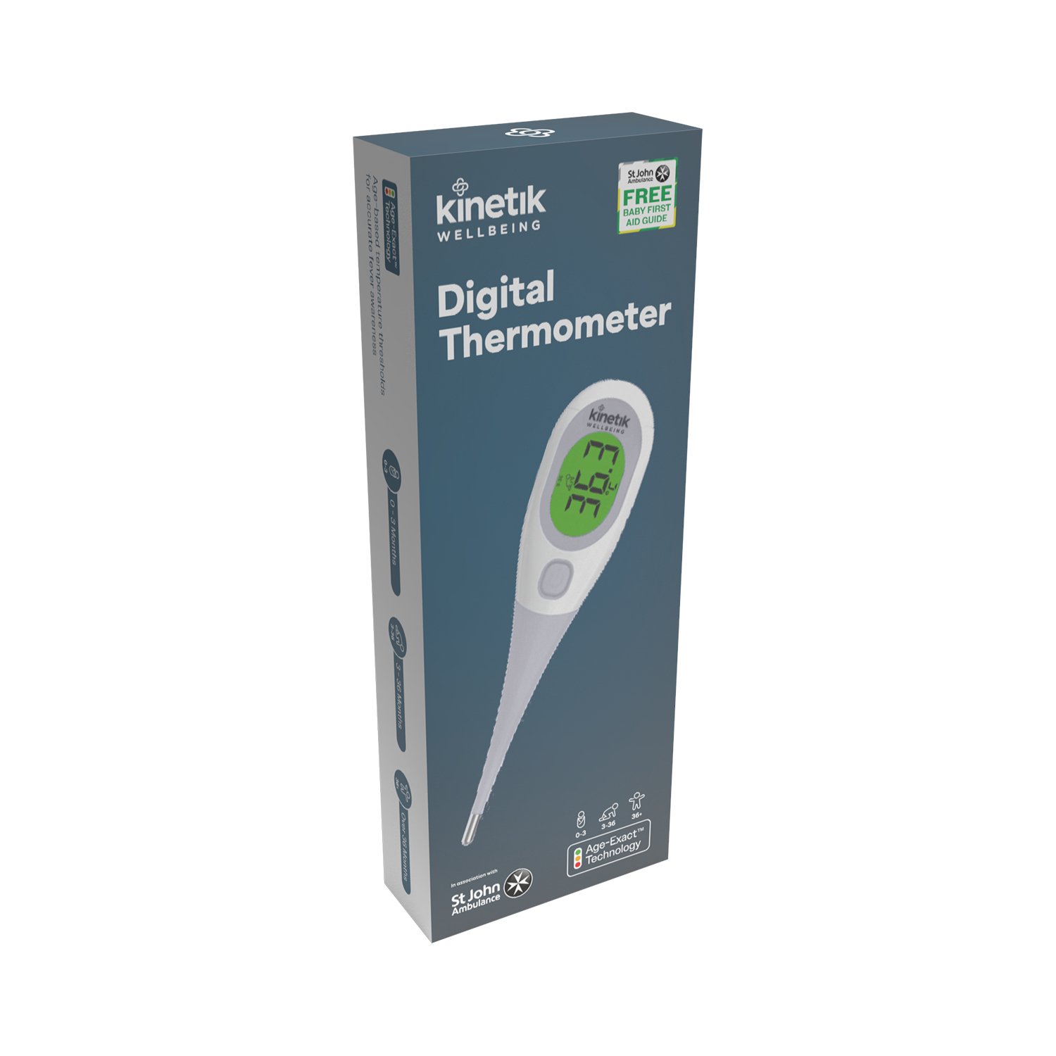 Kinetik Wellbeing Digital Thermometer