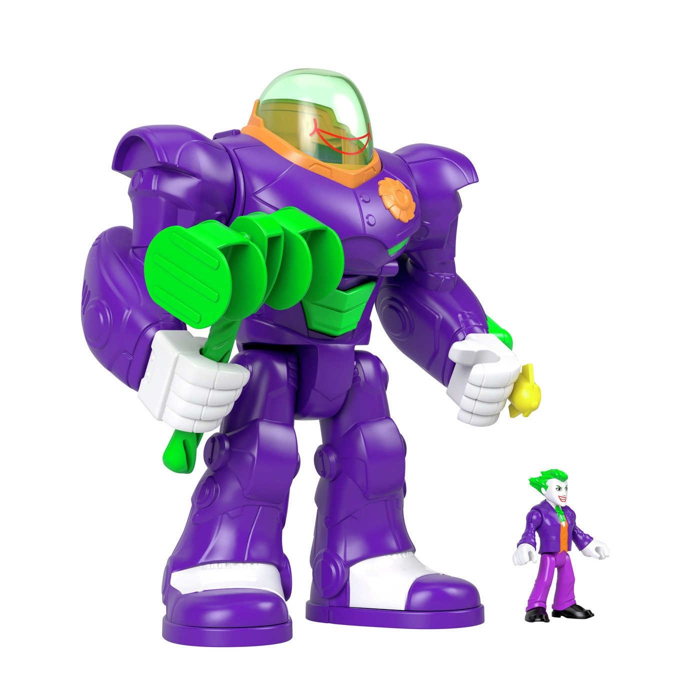 Imaginext DC Super Friends The Joker Hammer Mech Figure 