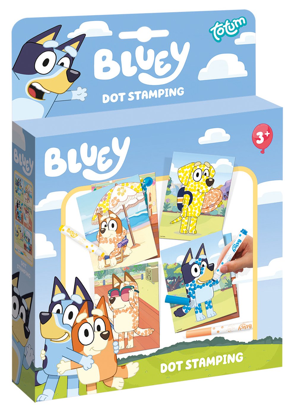 Totum Bluey Dot Stamping Kit