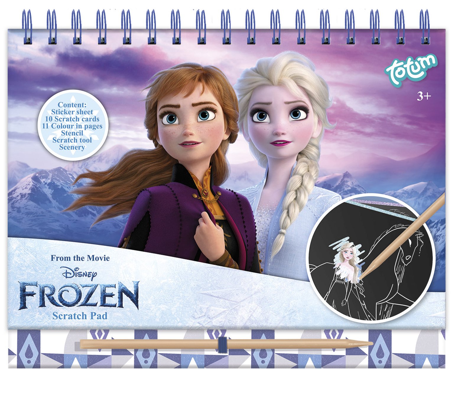 Totum Disney Frozen Scratchbook