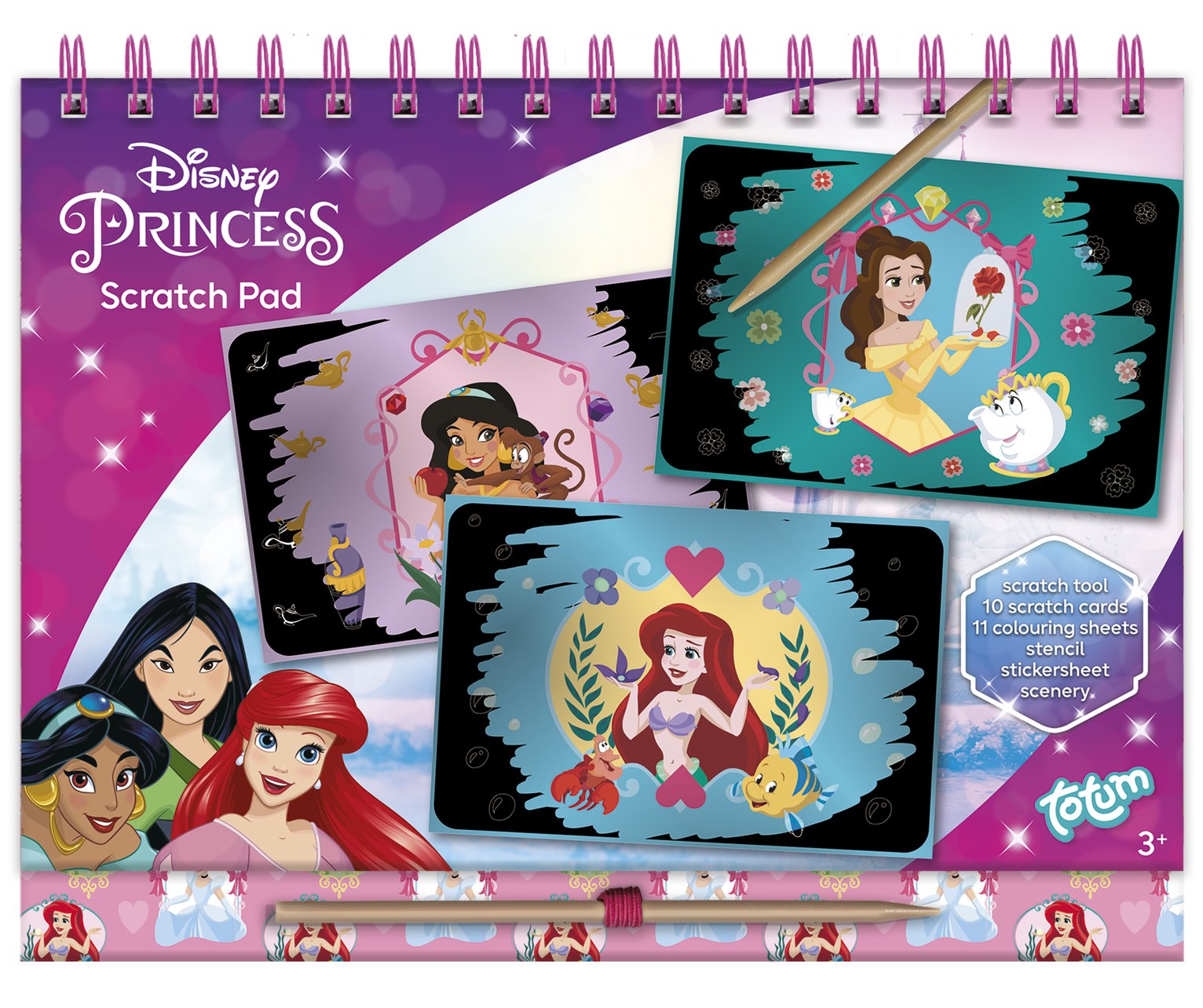 Totum Disney Princess Scratchbook