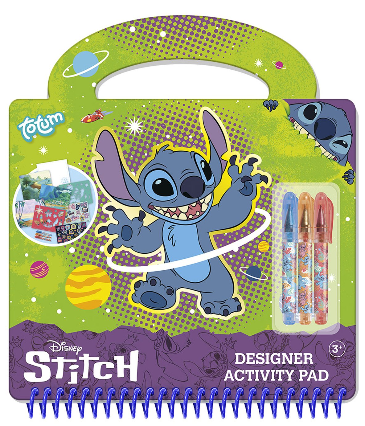 Disney Stitch Designer Activity Book