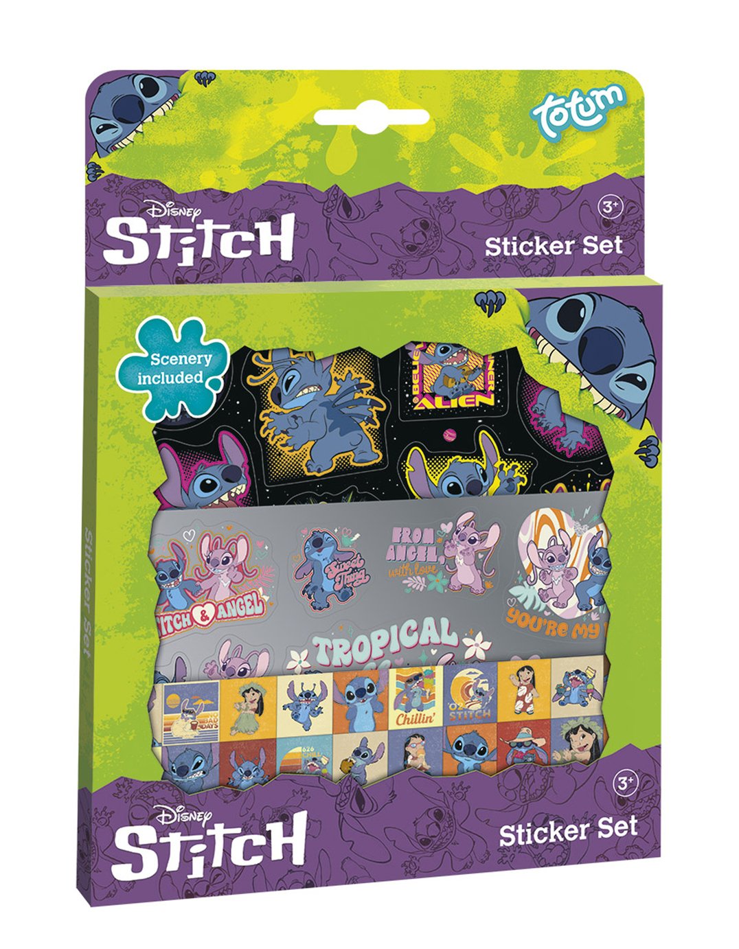 Disney Stitch Sticker Set