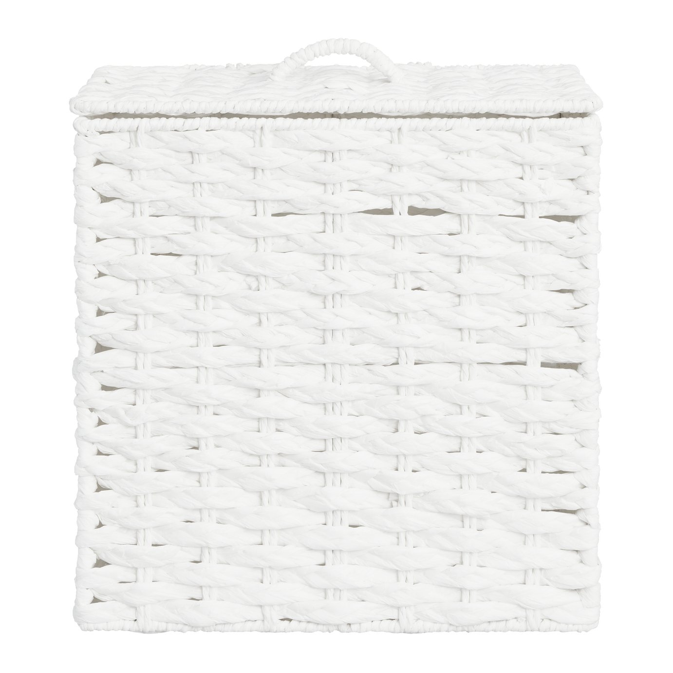 Argos Home Woven Toilet Roll Store - White
