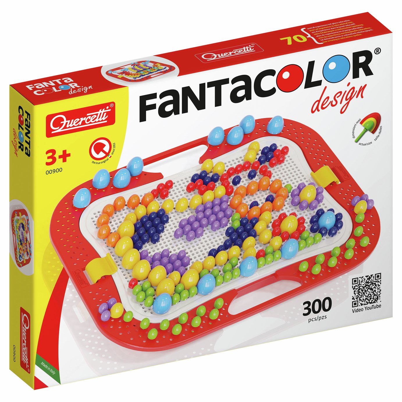 Quercetti FantaColor Modular 4 Pin Mosaic