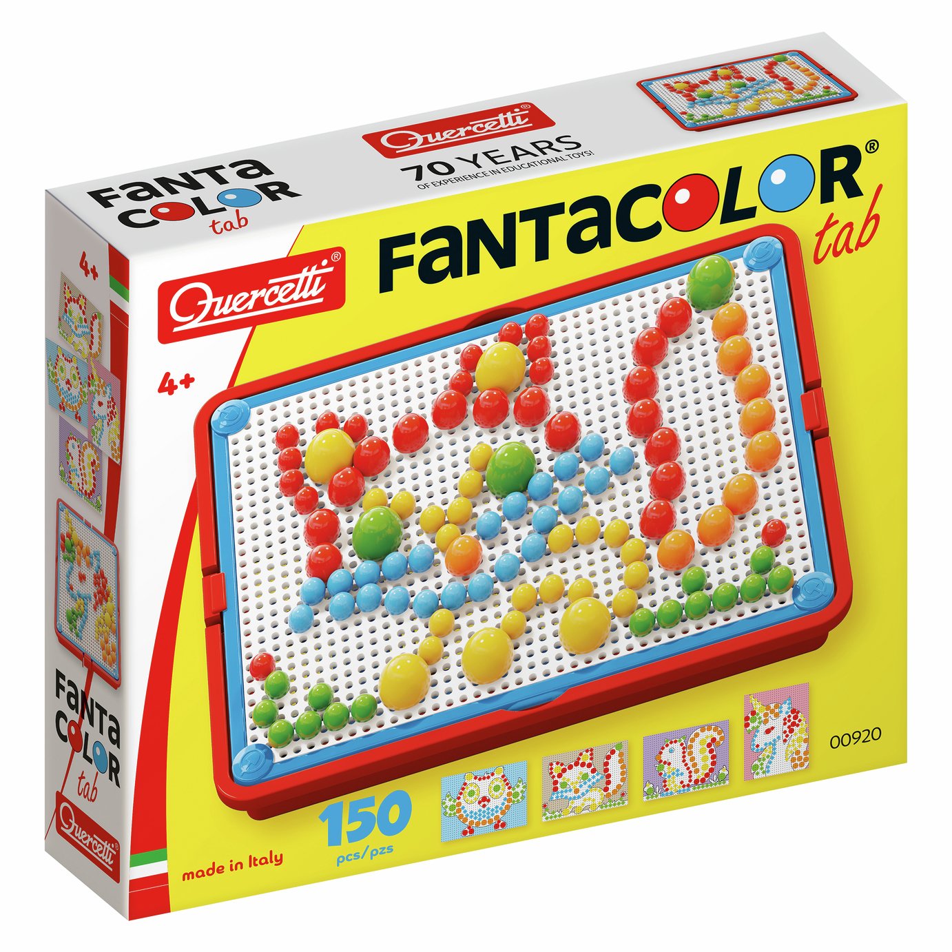 Quercetti Fantacolor Tab 150 Pegs