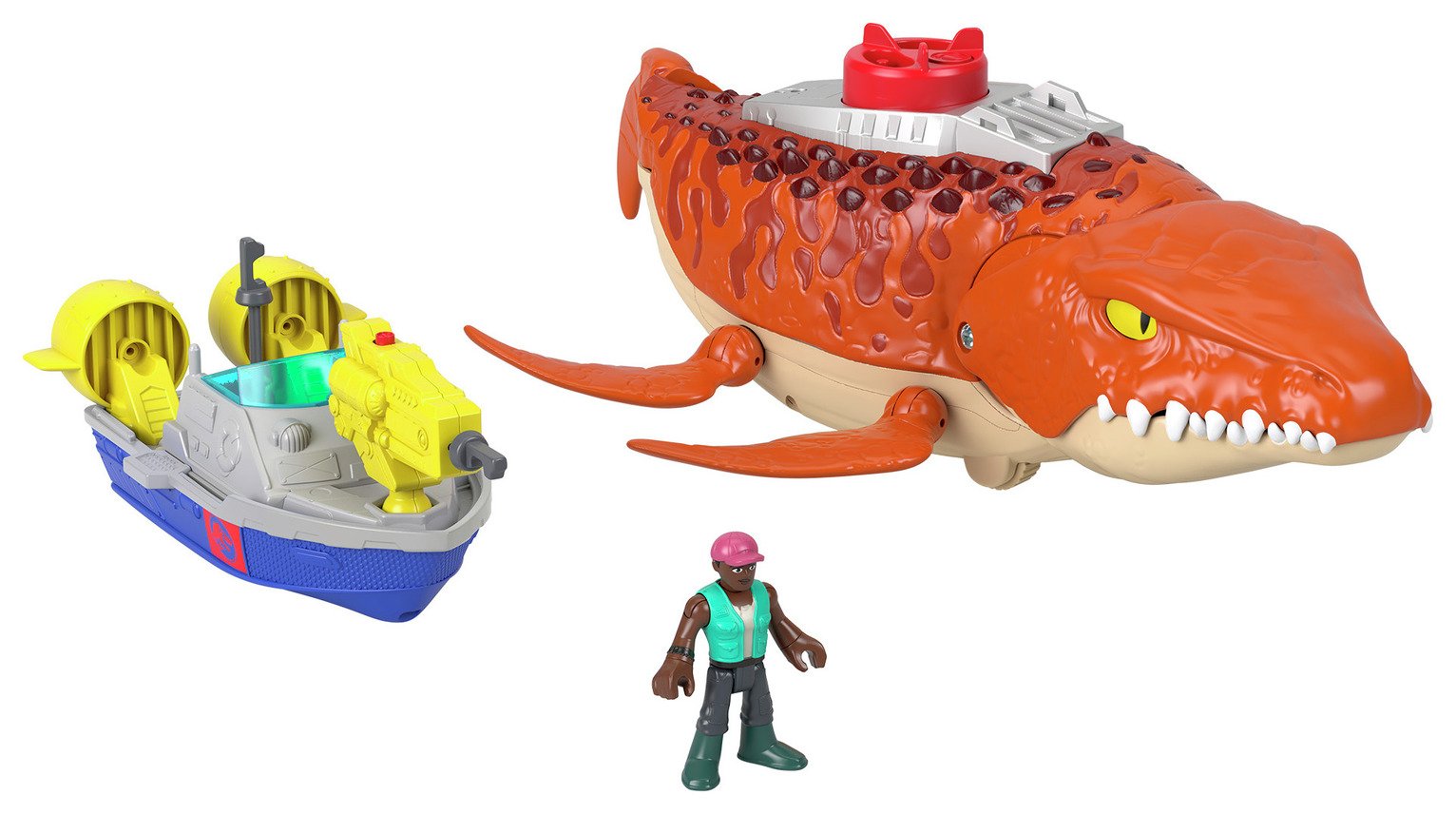 Imaginext Jurassic World Rebirth Mosasaurus Dinosaur Toy