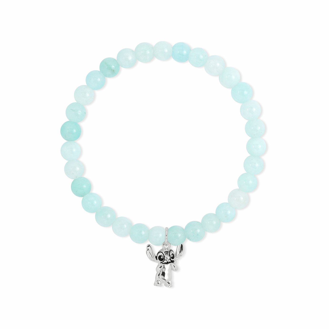 Disney Stitch Light Blue Beads Bracelet